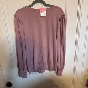 Arrow Women's Mauve Long Sleeve Top